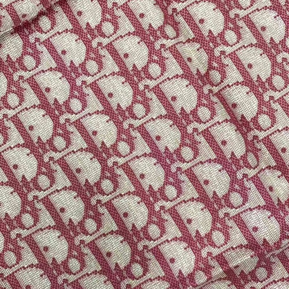 Dior Christian Trotter Scarf Silk Pink - Picture 6 of 8